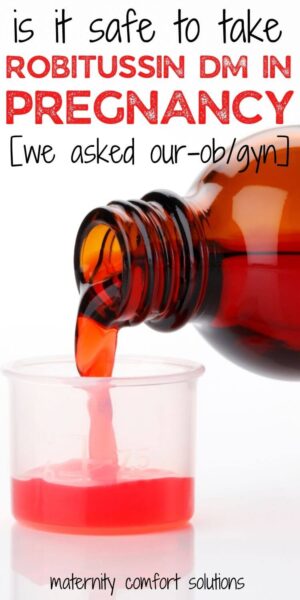 can-you-take-robitussin-dm-while-pregnant