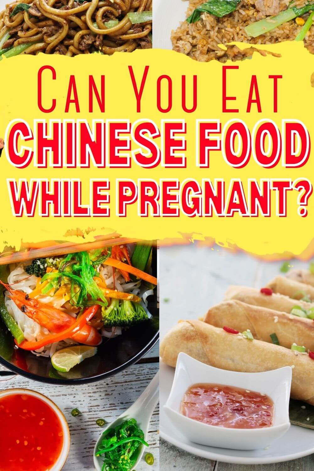 Can you eat Chinese food while pregnant?