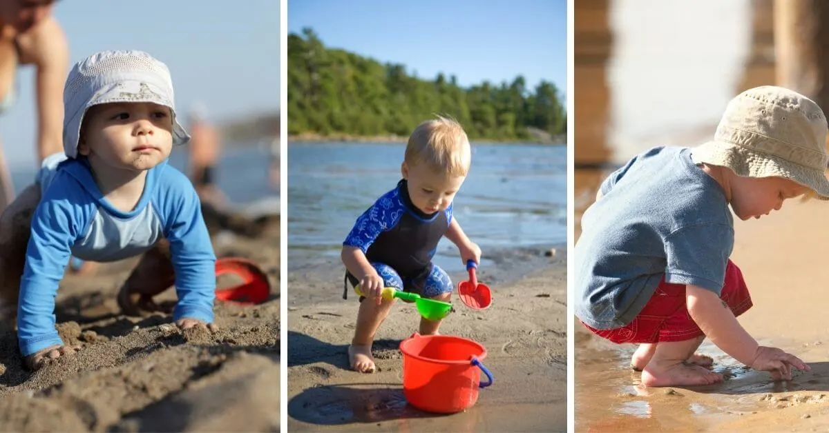 should toddlers wear rash guards at the beach?