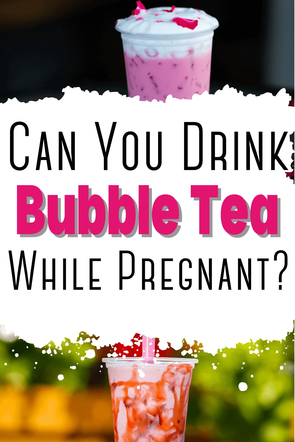 boba tea while pregnant