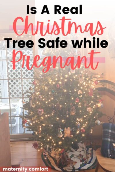 Real Christmas Tree during pregnancy