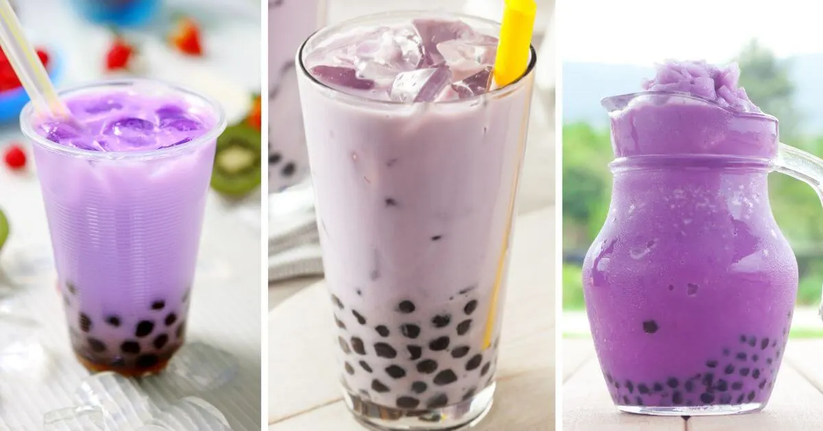 taro bubble tea