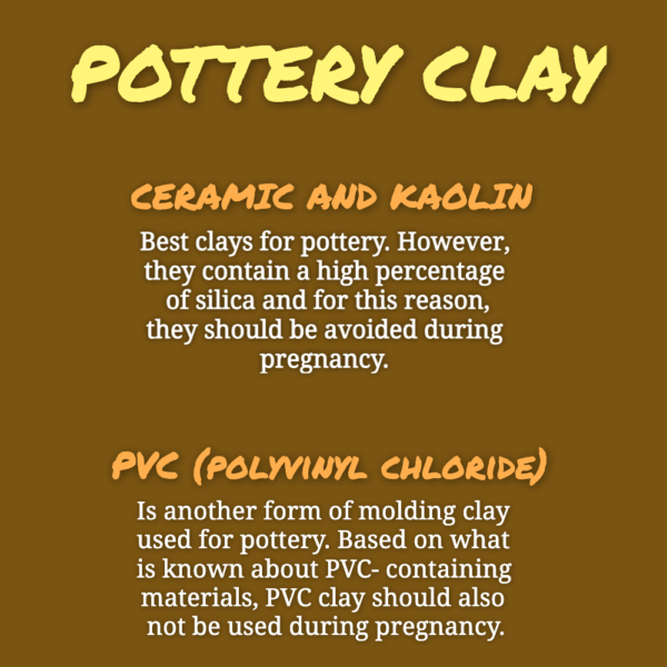Is pottery safe while pregnant?