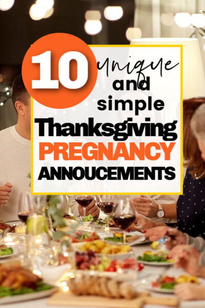 thanksgiving pregnancy announcements