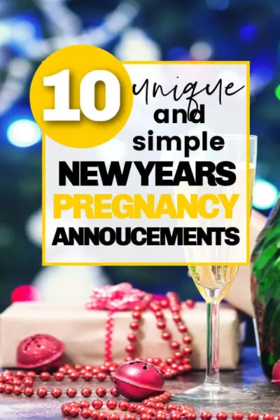 new years pregnancy annoucements