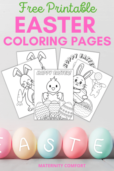 Easter Coloring Pages for Toddlers