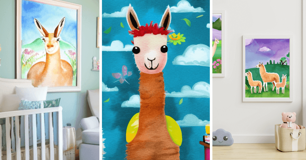 llama nursery ideas