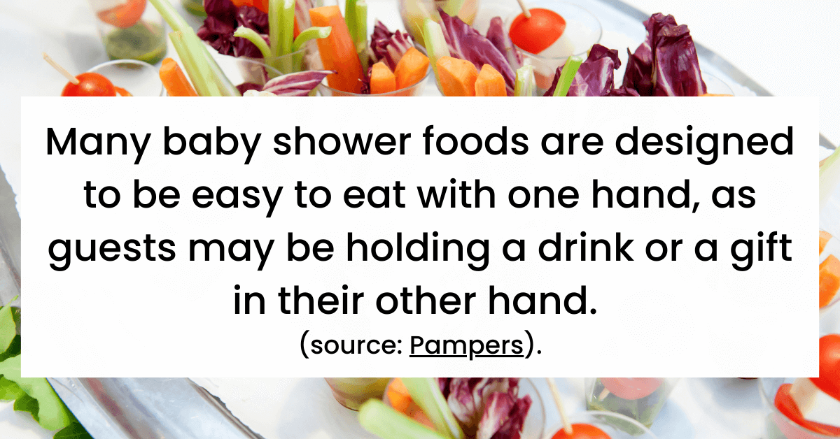 baby shower food ideas