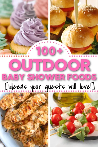 outdoor baby shower food ideas