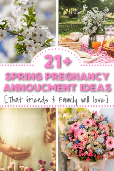 spring pregnancy announcement ideas