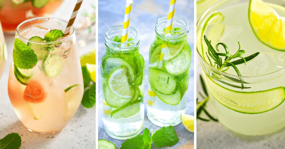 summer baby shower drinks