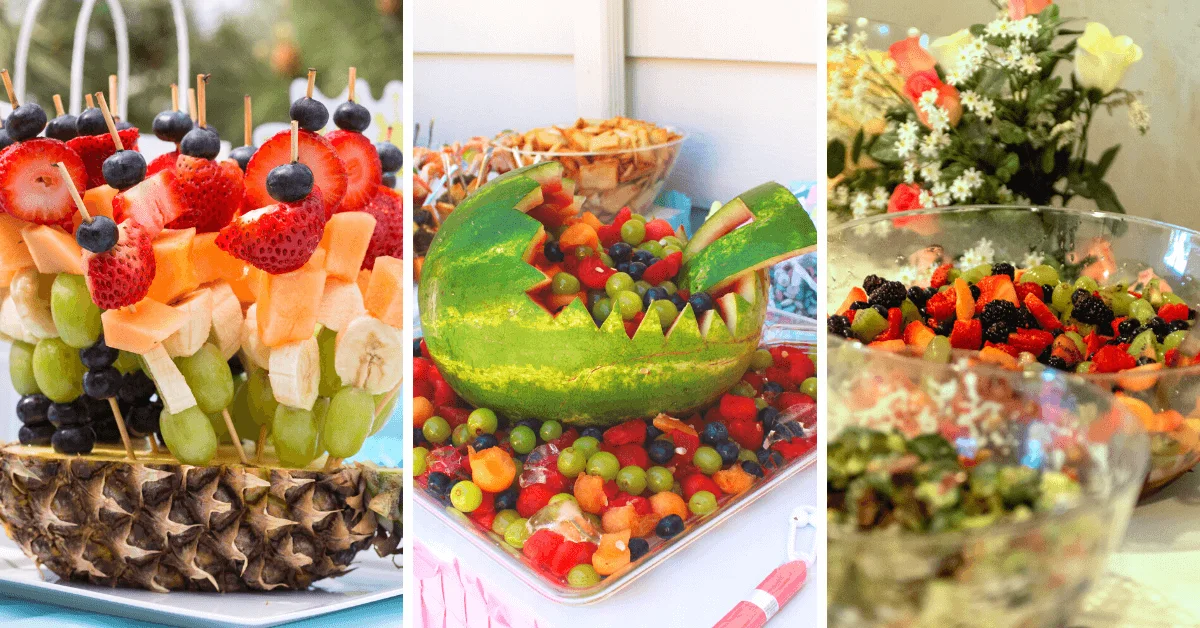 baby shower food ideas - fruit salad