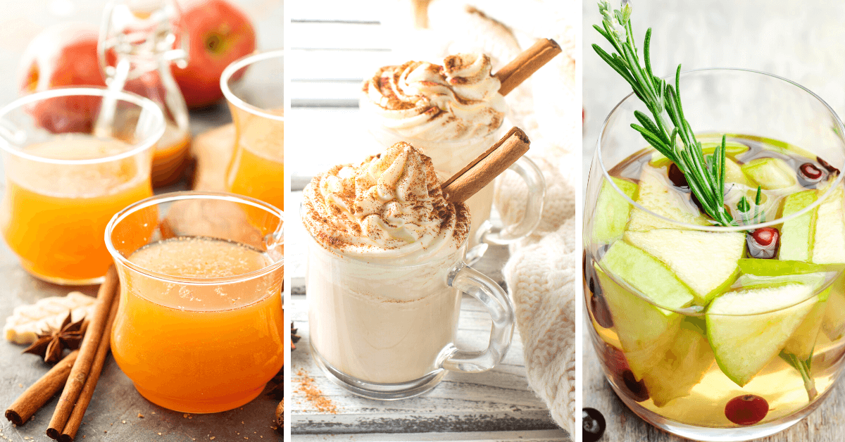 fall baby shower foods