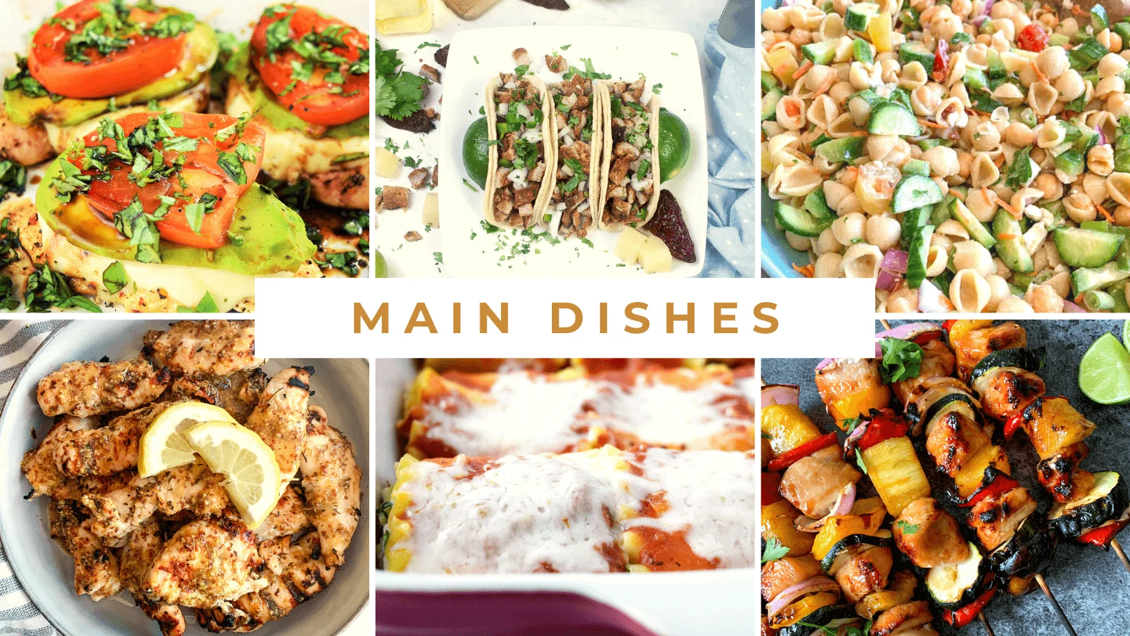 co-ed baby shower menu ideas-main dishes