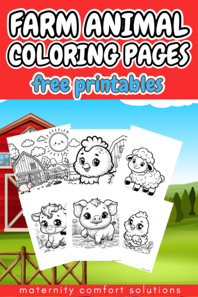 farm animal coloring pages