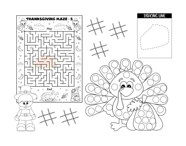 Thanksgiving activity placemats