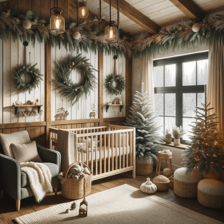 Christmas nursery decor ideas