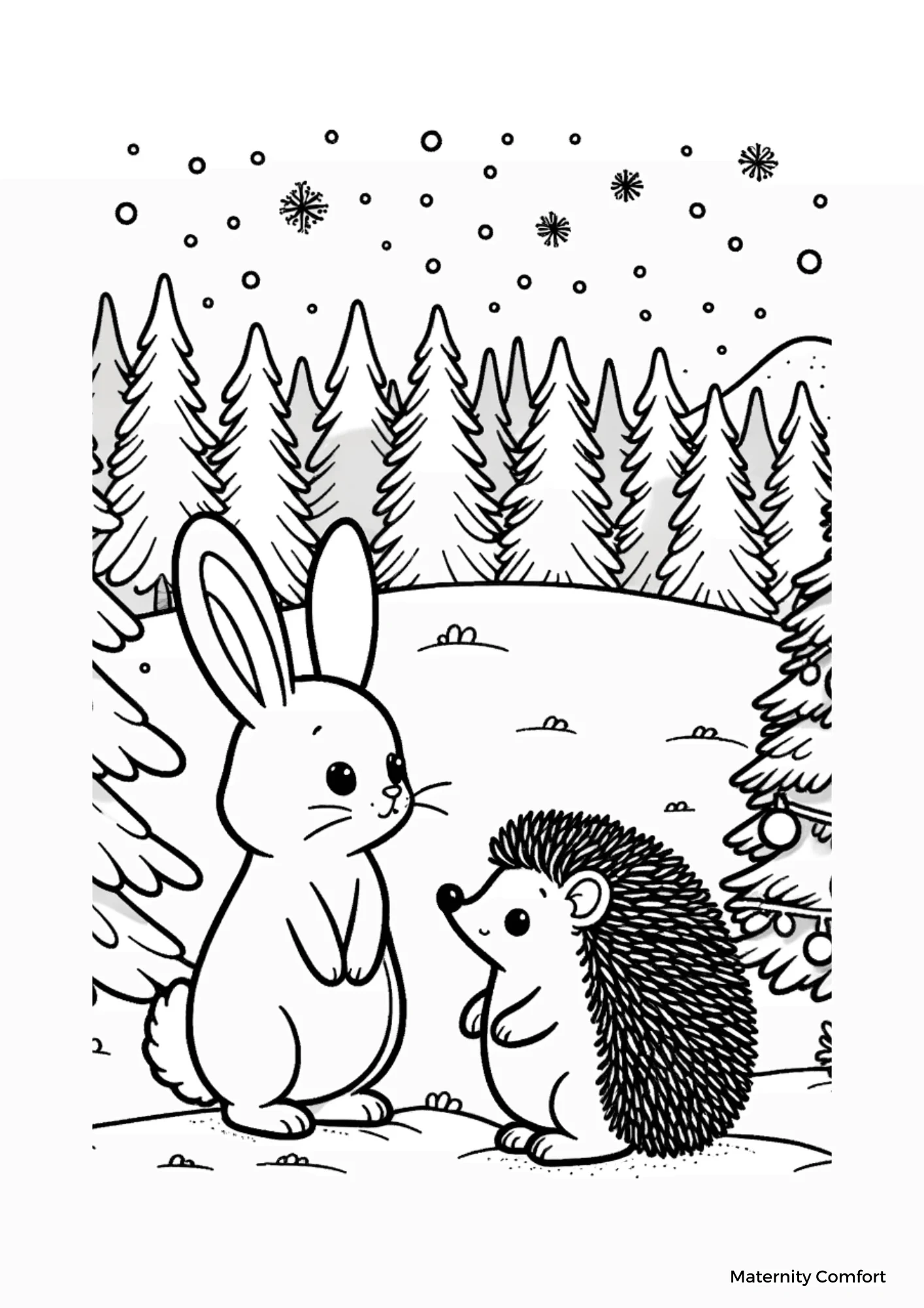 Christmas coloring pages