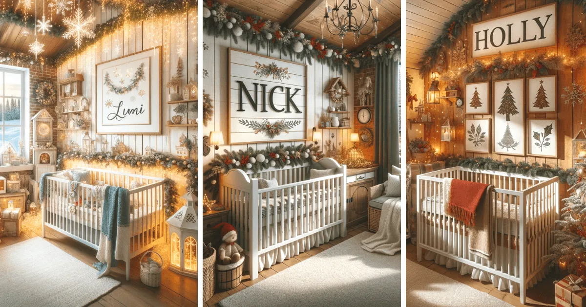 Christmas-themed baby names