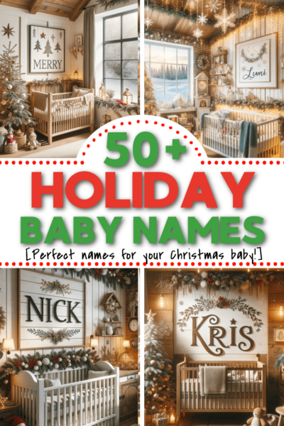 Christmas-themed baby names