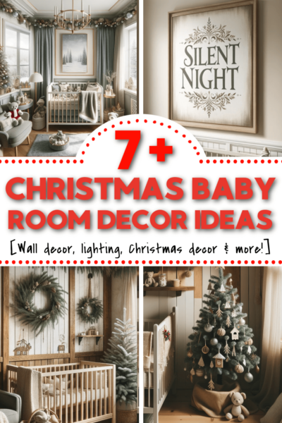 Christmas themed baby room decor ideas