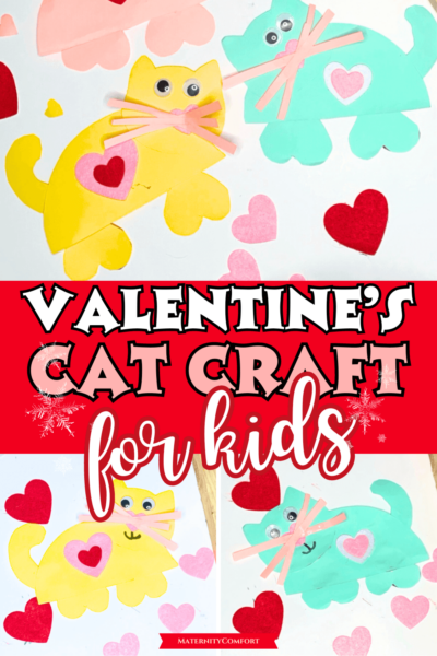 Valentine Cat Craft