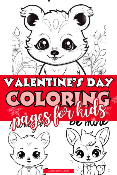 Valentine's Day coloring pages for kids