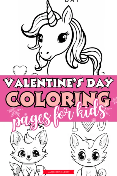 Valentine's Day coloring pages for kids