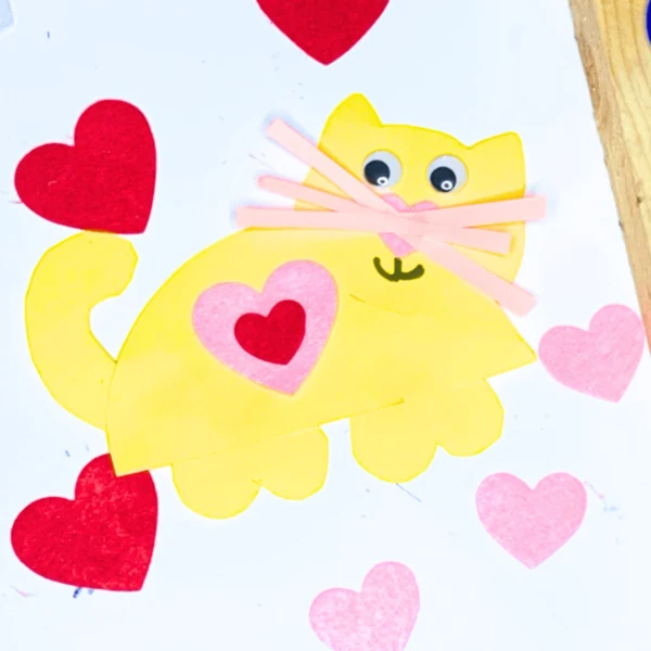 Valentine's Cat Craft