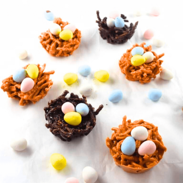 Easter nest cookies