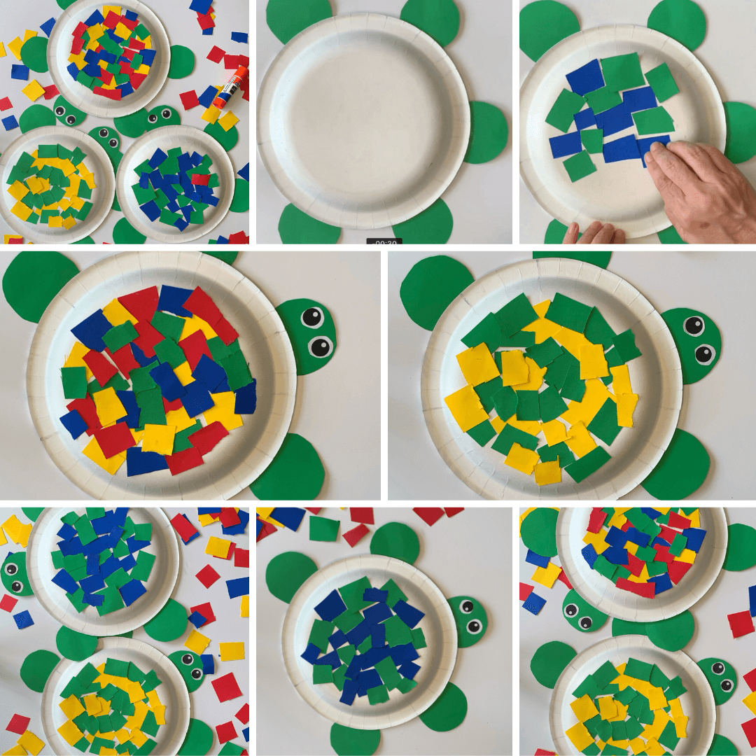 Easy Paper Plate Turtle Craft For Kids