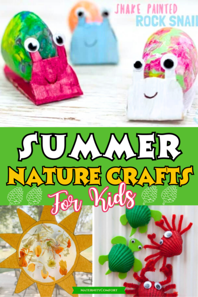 summer Nature Crafts For Toddlers