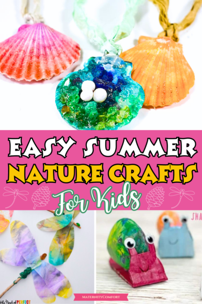 summer Nature Crafts For Toddlers