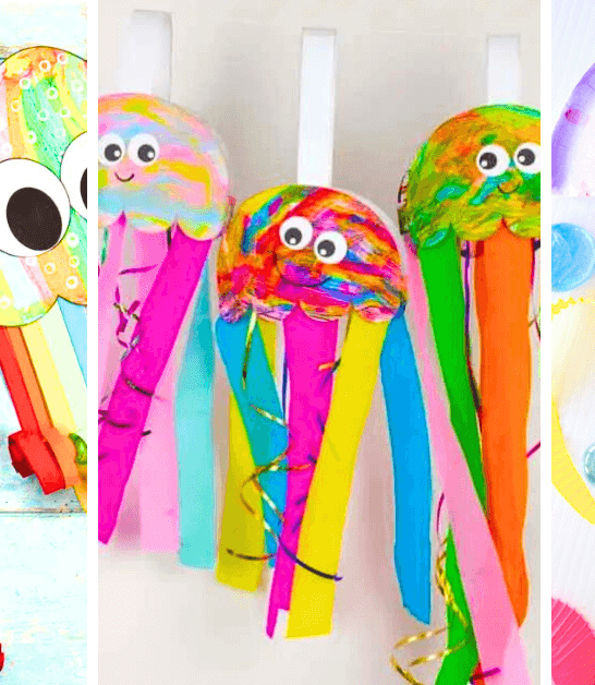 Jellyfish crafts for kids