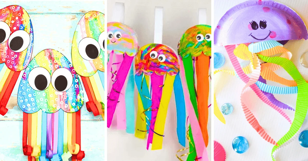 Jellyfish crafts for kids