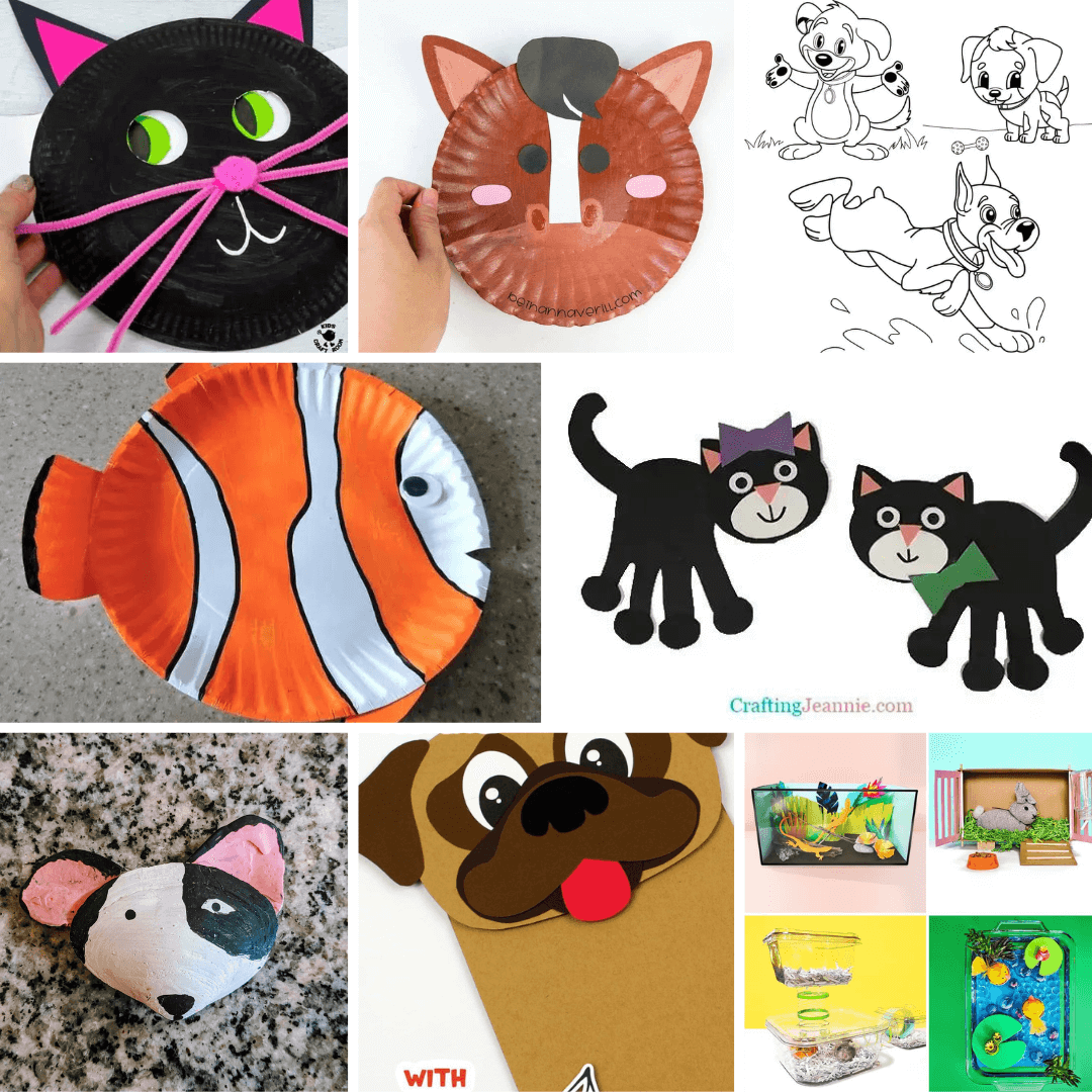 pet crafts for kids